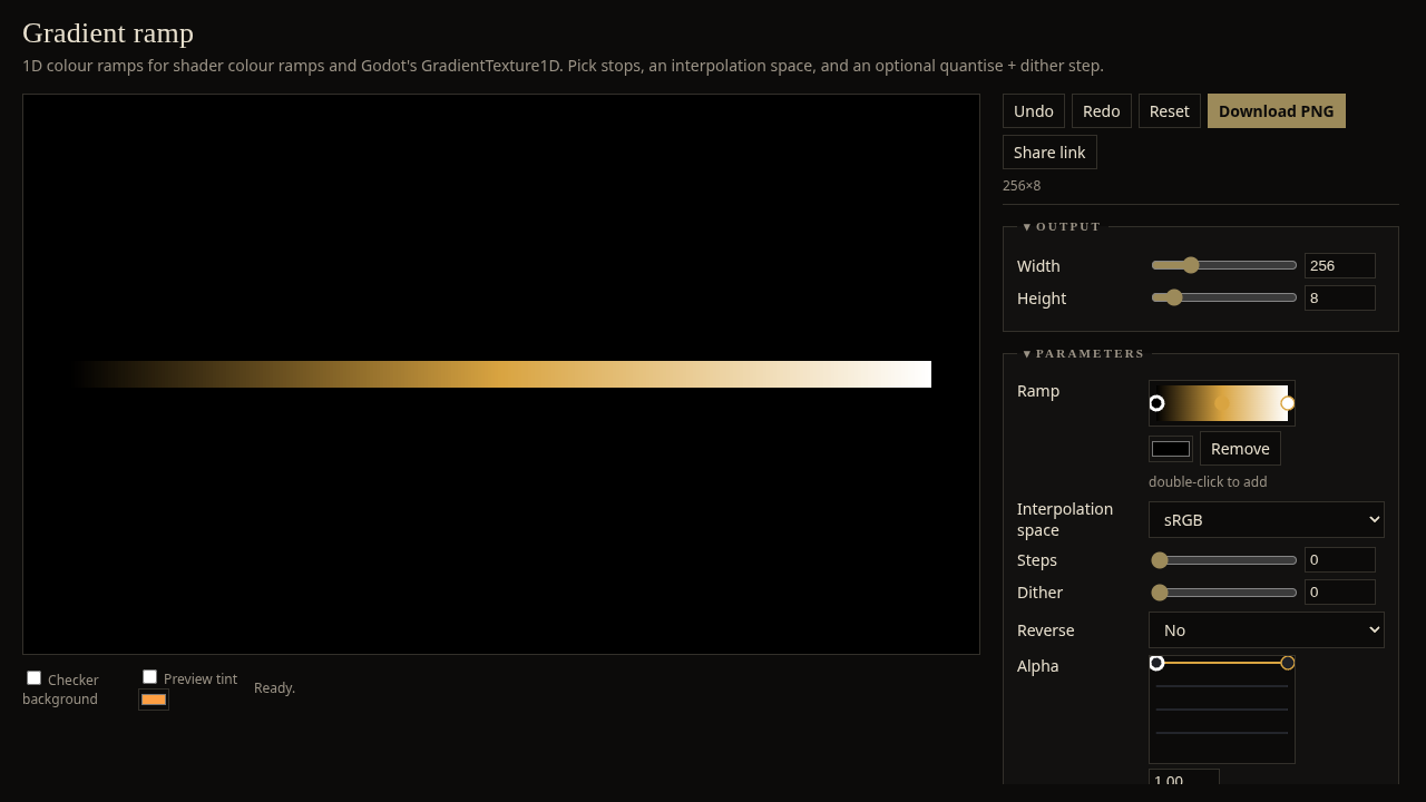 Gradient Ramp screenshot