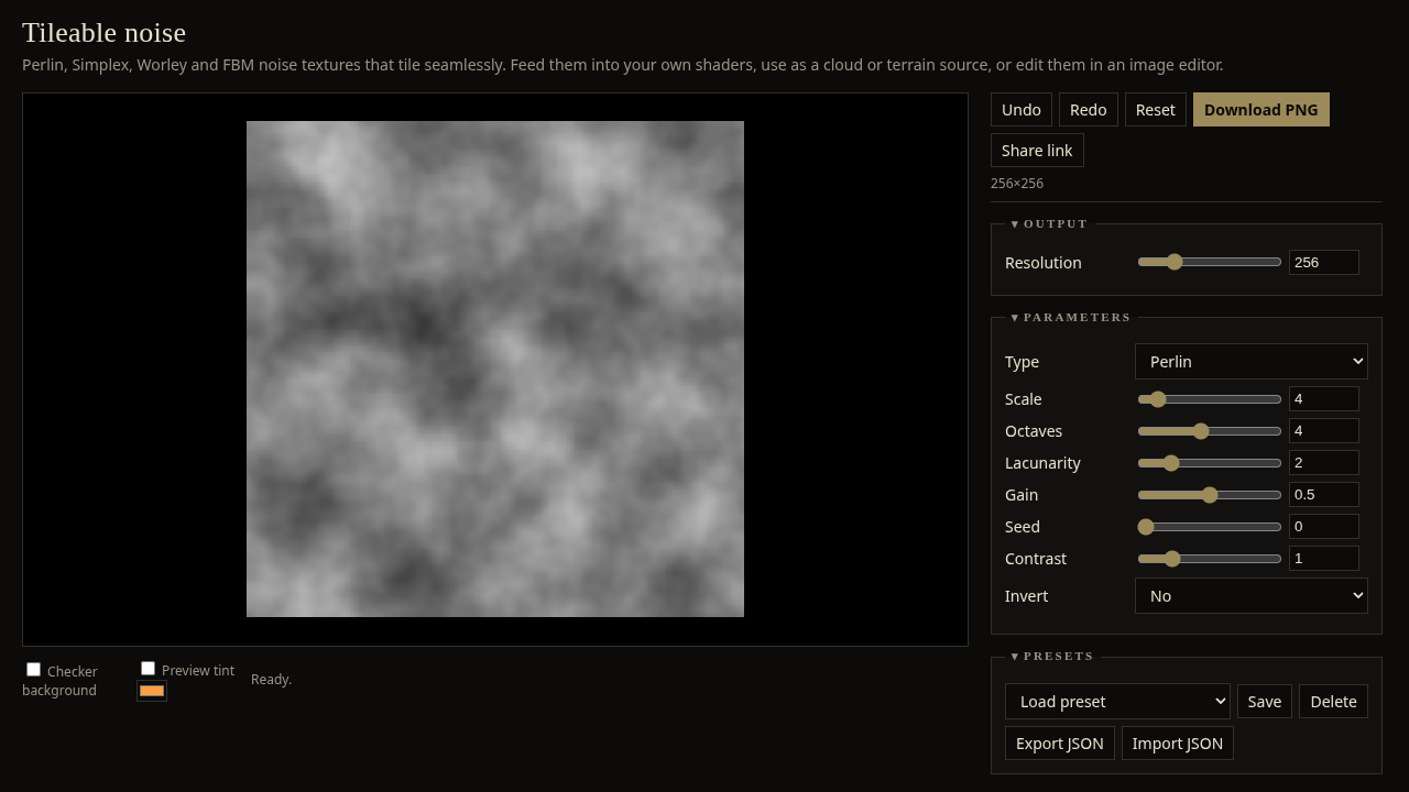 Tileable Noise screenshot